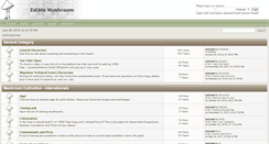 Desktop Screenshot of ediblemushroom.net