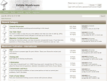 Tablet Screenshot of ediblemushroom.net